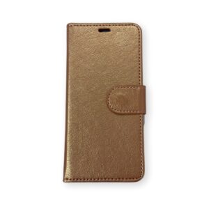 Coque Samsung Galaxy A41 Or rose nacré Flapcase