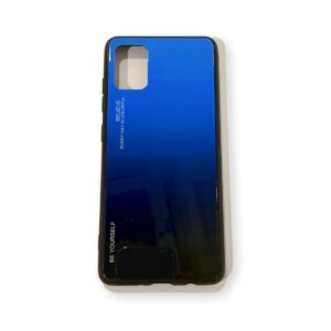 Coque Samsung Galaxy A51 Bleu dégradé noir Flapcase