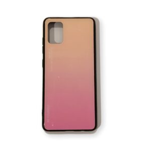 Coque Samsung Galaxy A51 Rose orangé dégradé Flapcase