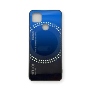 Coque Xiaomi Redmi 10A Bleu dégradé noir Flapcase