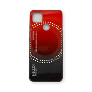 Coque Xiaomi Redmi 10A Rouge et noir Flapcase