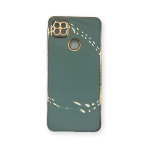 Coque Xiaomi Redmi 10A Vert gris Flapcase